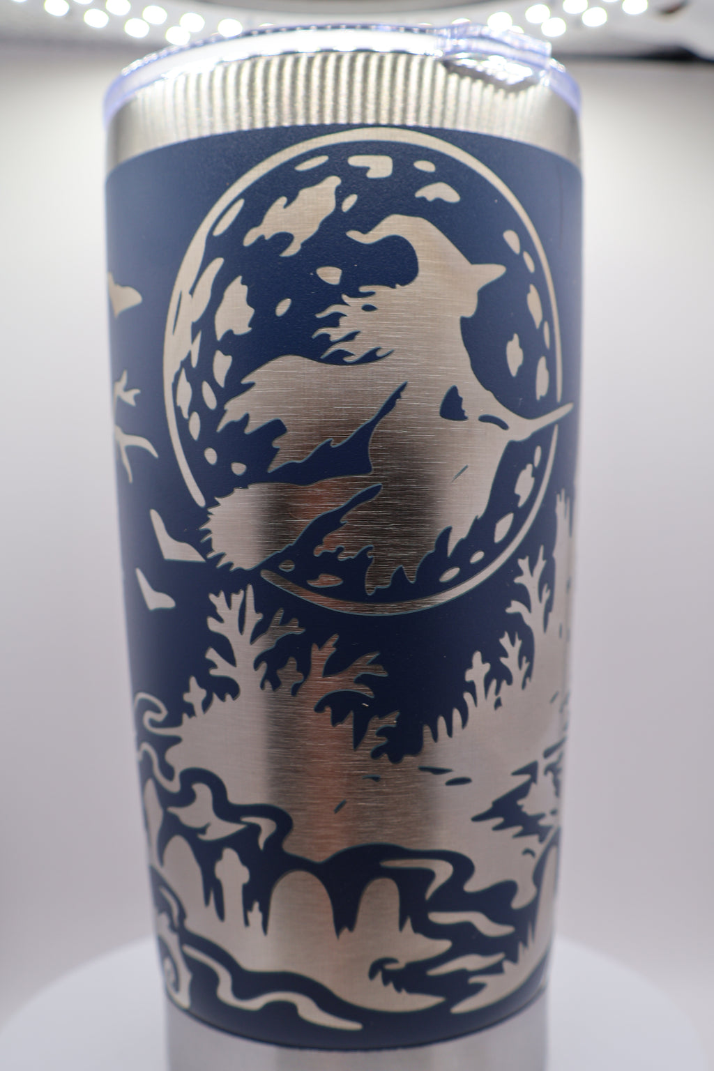 20oz tumbler with a Halloween design