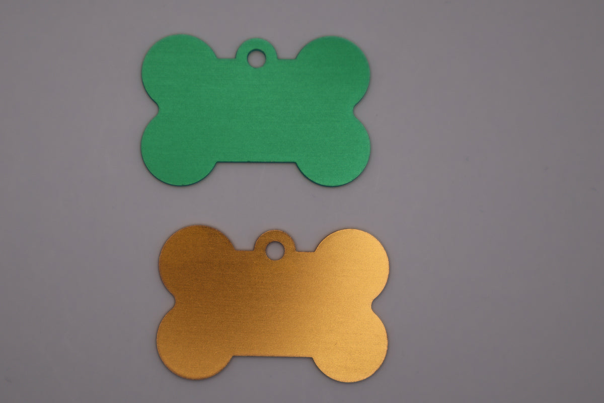Pet ID Tag Bone shape